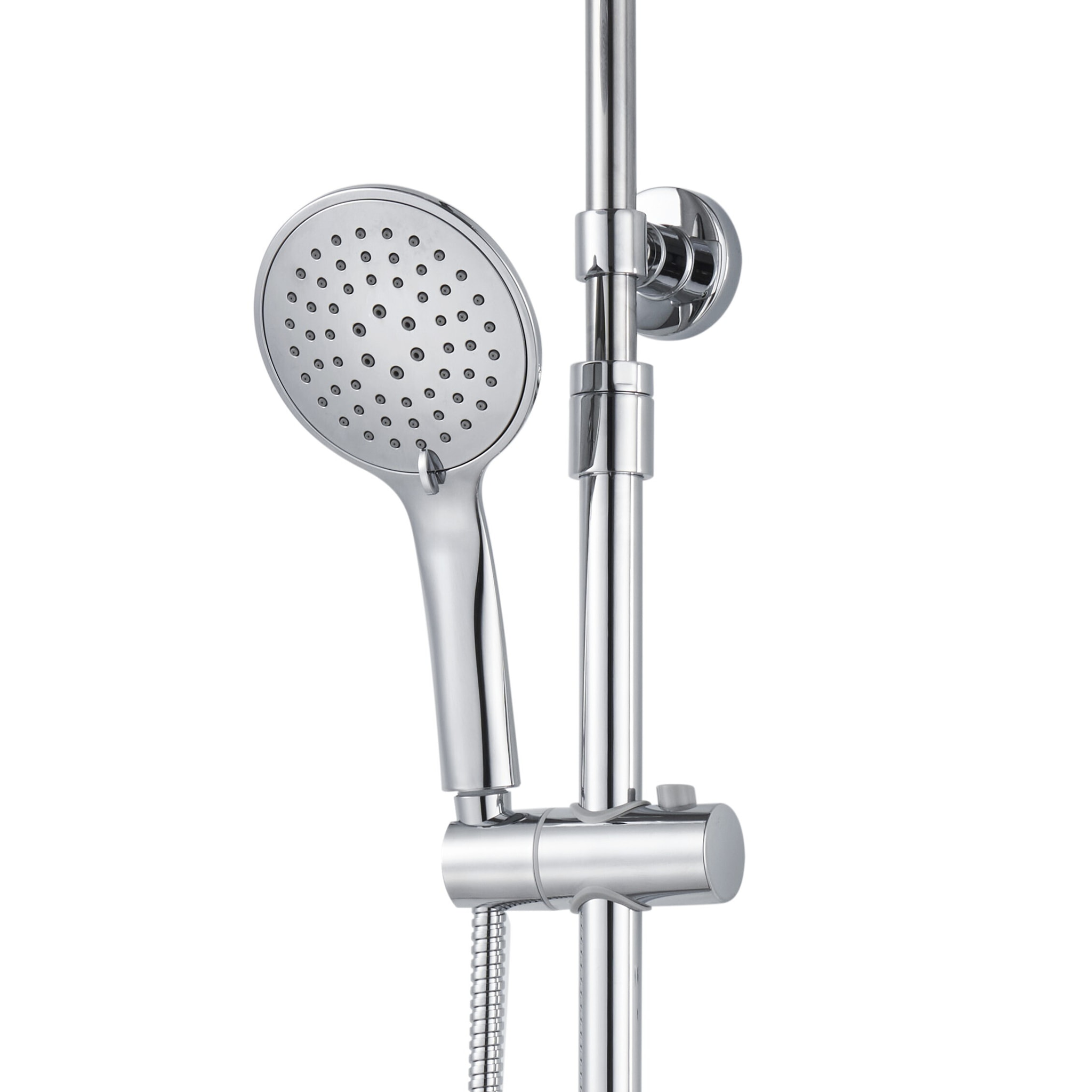 Colonne de douche Mécanique finition Chrome 133x26x52 cm - MOLLY CHROME