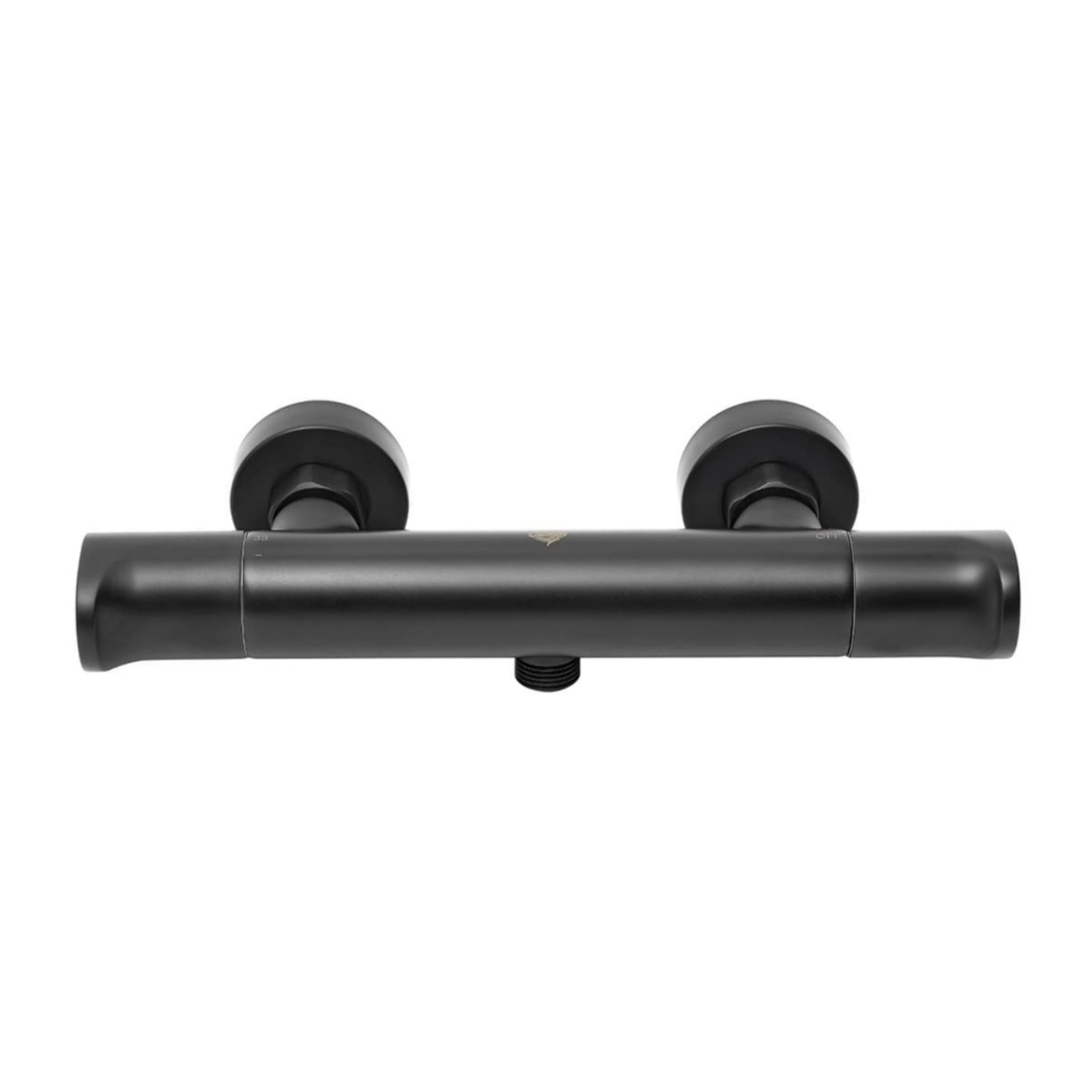 Mitigeur de douche Swiss Aqua Technologies Dark sans kit de douche 150 mm noir SATBSDA268C