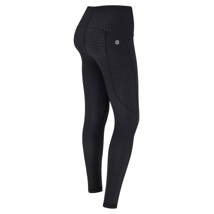 Leggings SuperFit ecologici traspiranti fantasia all over