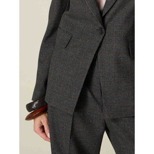 Oltre - Blazer principe di galles - Grigio