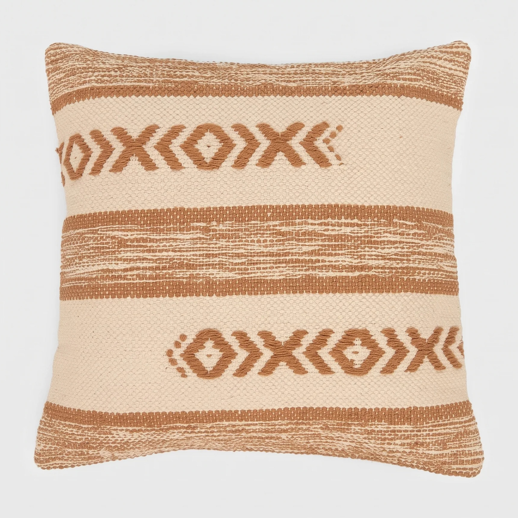 Cojín cuadrante algodón Burton 45x45 - funda + relleno