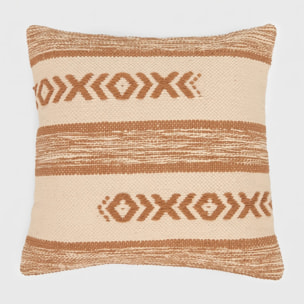 Cojín cuadrante algodón Burton 45x45 - funda + relleno