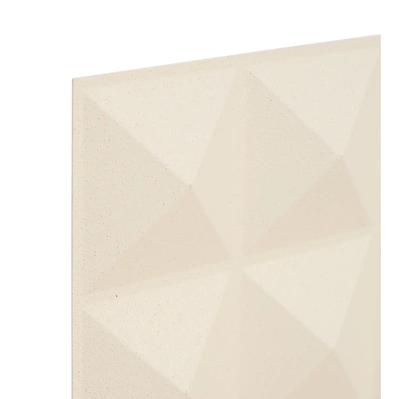 2 stickers muraux Oren diamant 30x30cm beige