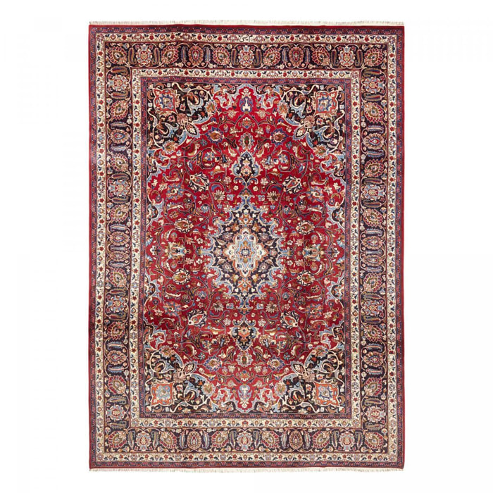 Tapis d'orient au motif oriental, artisanal noué main, APUJEZ