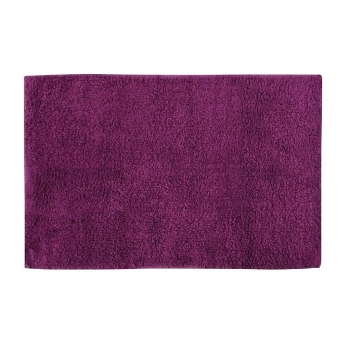 Tapis de bain Coton 45x70cm Violet MSV