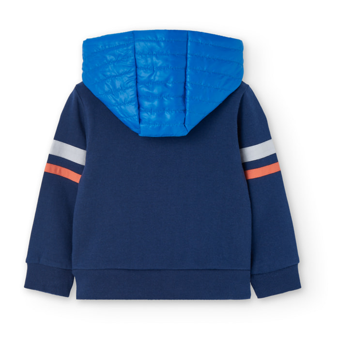 Chaqueta felpa de bebé niño -BCI