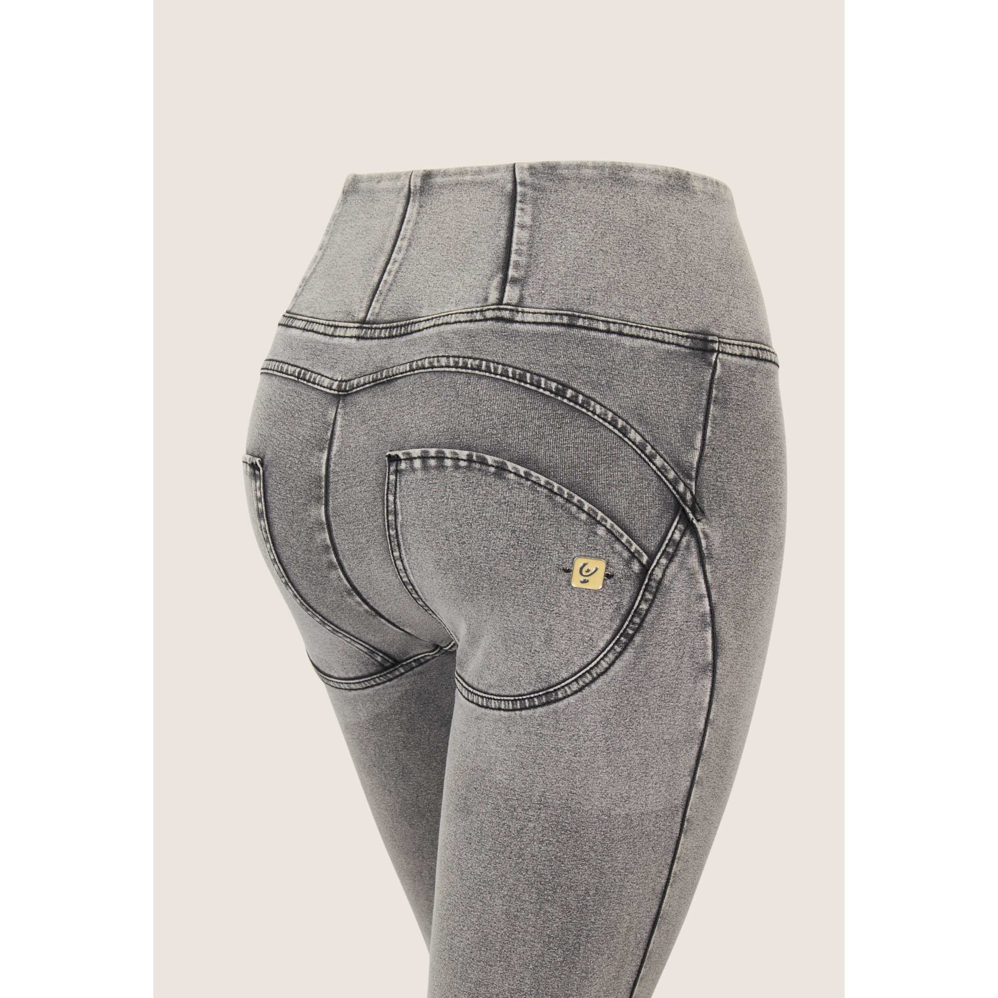Jeggings push up WR.UP® superskinny vita alta con zip