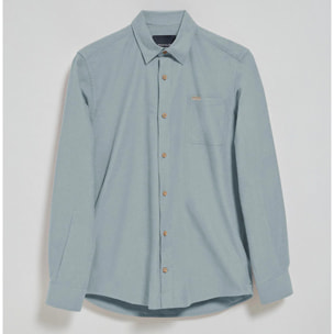 Camisa oxford Cambridge verde con bolsillo y detalle Polo Club