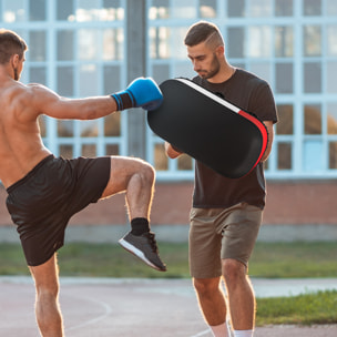 Manoplas de Boxeo Paos Muay Thai para Entrenamiento de Boxeo Boxing Karate Taekwondo Kickboxing Training en Hogar Gimnasio Negro