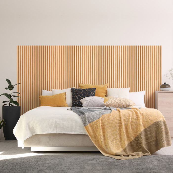 Rouleau revêtement adhésif vinyle au mètre - Sticker mural tête de lit - BOIS DESIGN