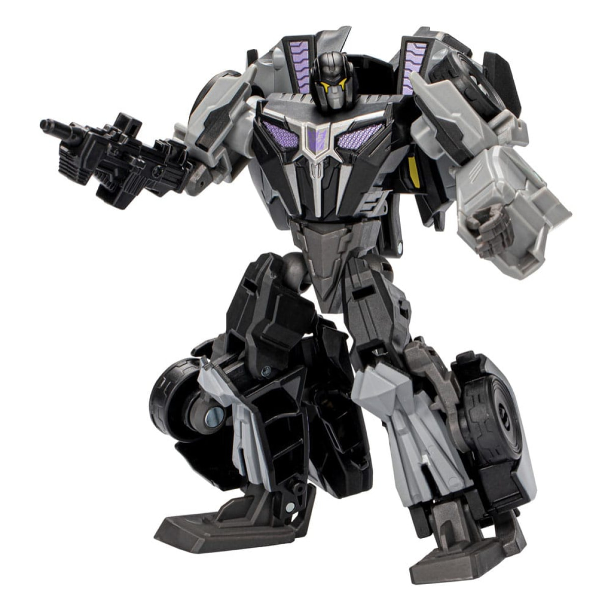 Transformers Generations Studio Serie Deluxe Class Action Figura Gamer Edition Barricade 11 Cm Hasbro