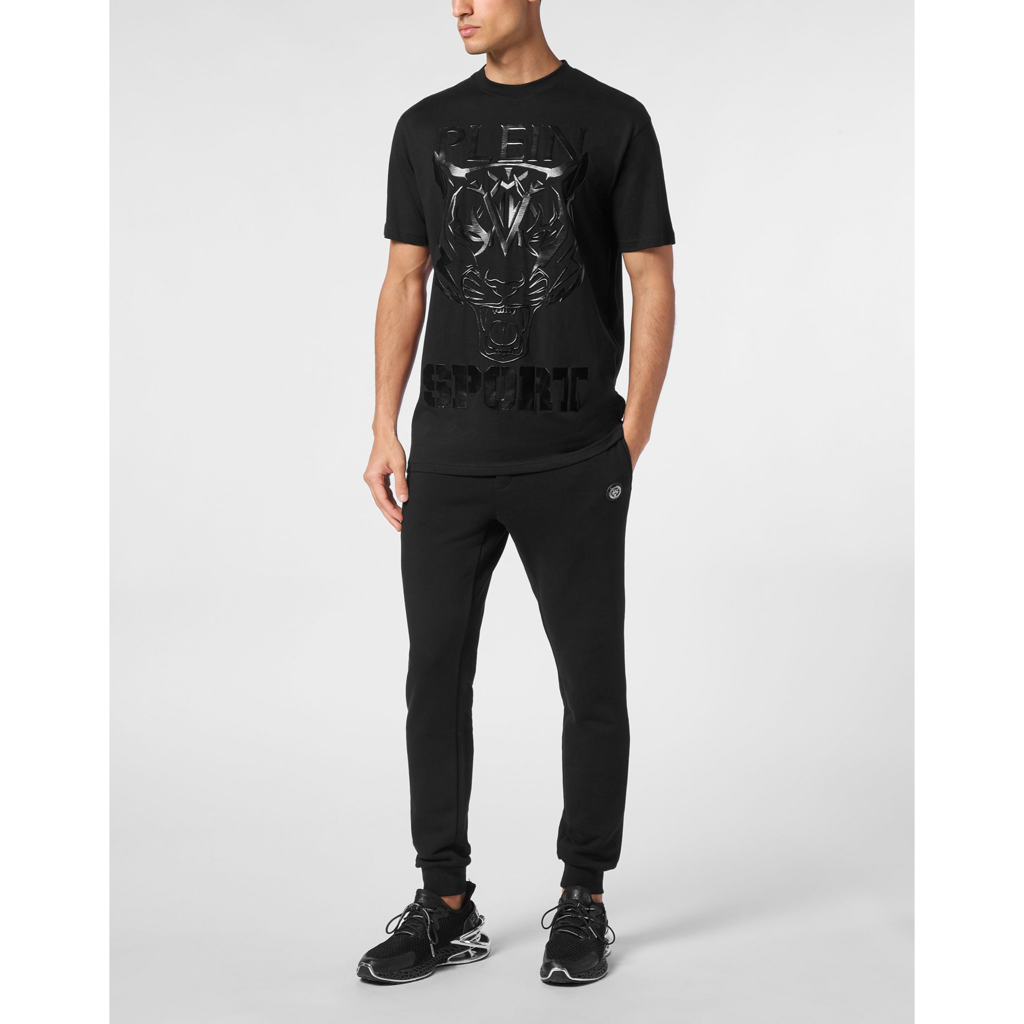 PLEIN SPORT T-shirt girocollo a maniche corte TIGER