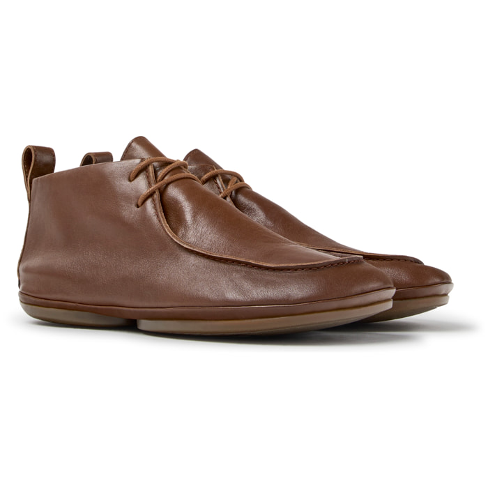 Botines - CAMPER Right Nina - Marron - Piel lisa
