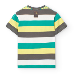 T-Shirt tricot à rayures  -BCI