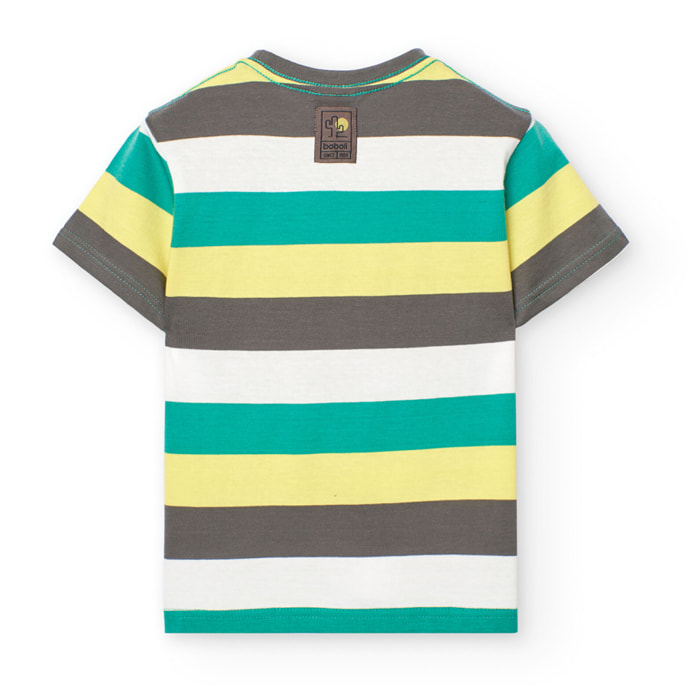 T-Shirt tricot à rayures  -BCI