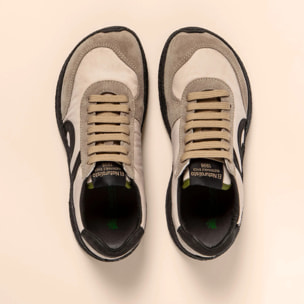 Zapatos N5435A MULTI MATERIAL CREAM/OROEL color Cream