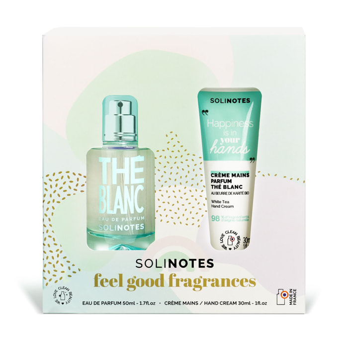 Thé Blanc  - Coffret Eau de Parfum 50 ml + Crème mains 30 ml