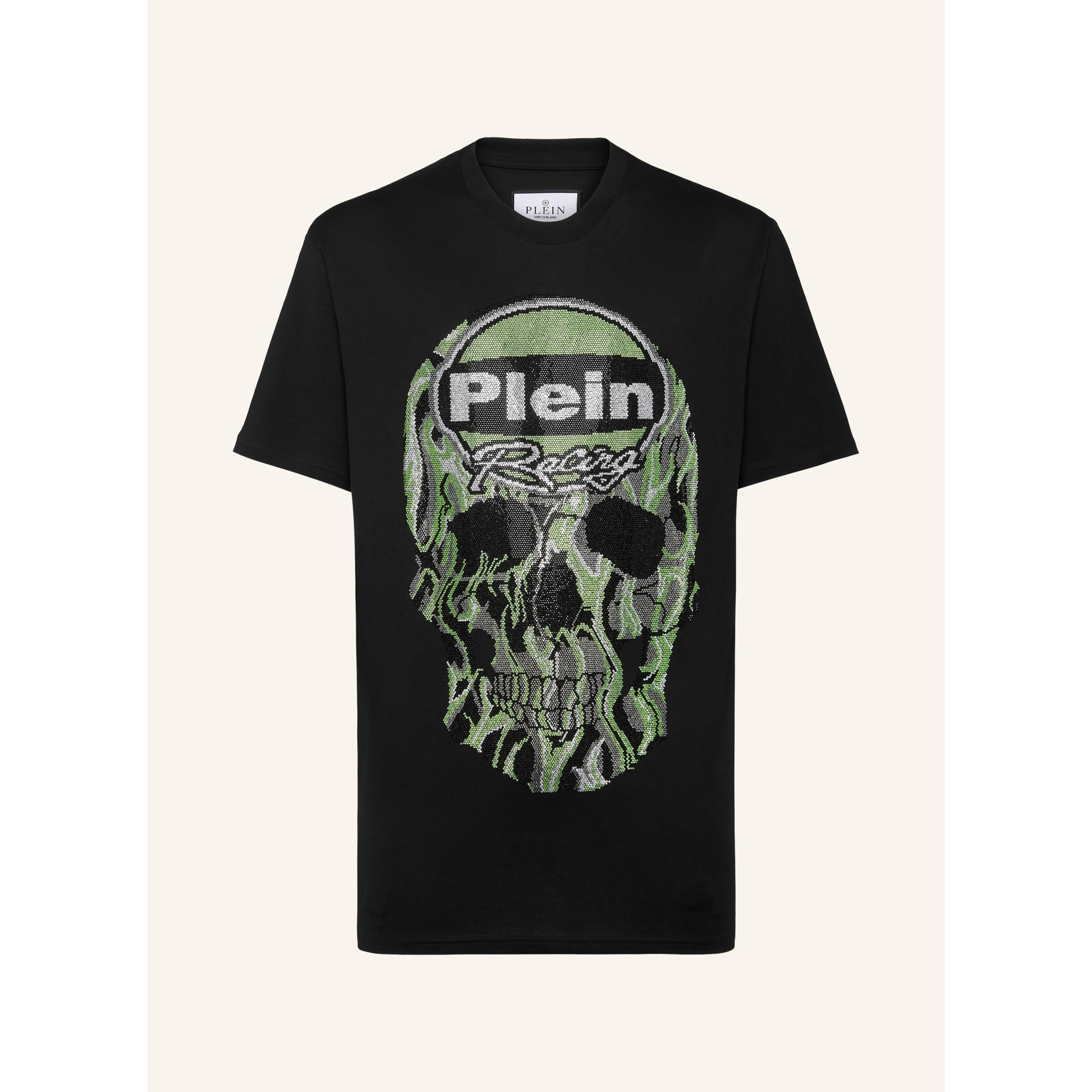 PHILIPP PLEIN T-Shirt Round Neck SKULL