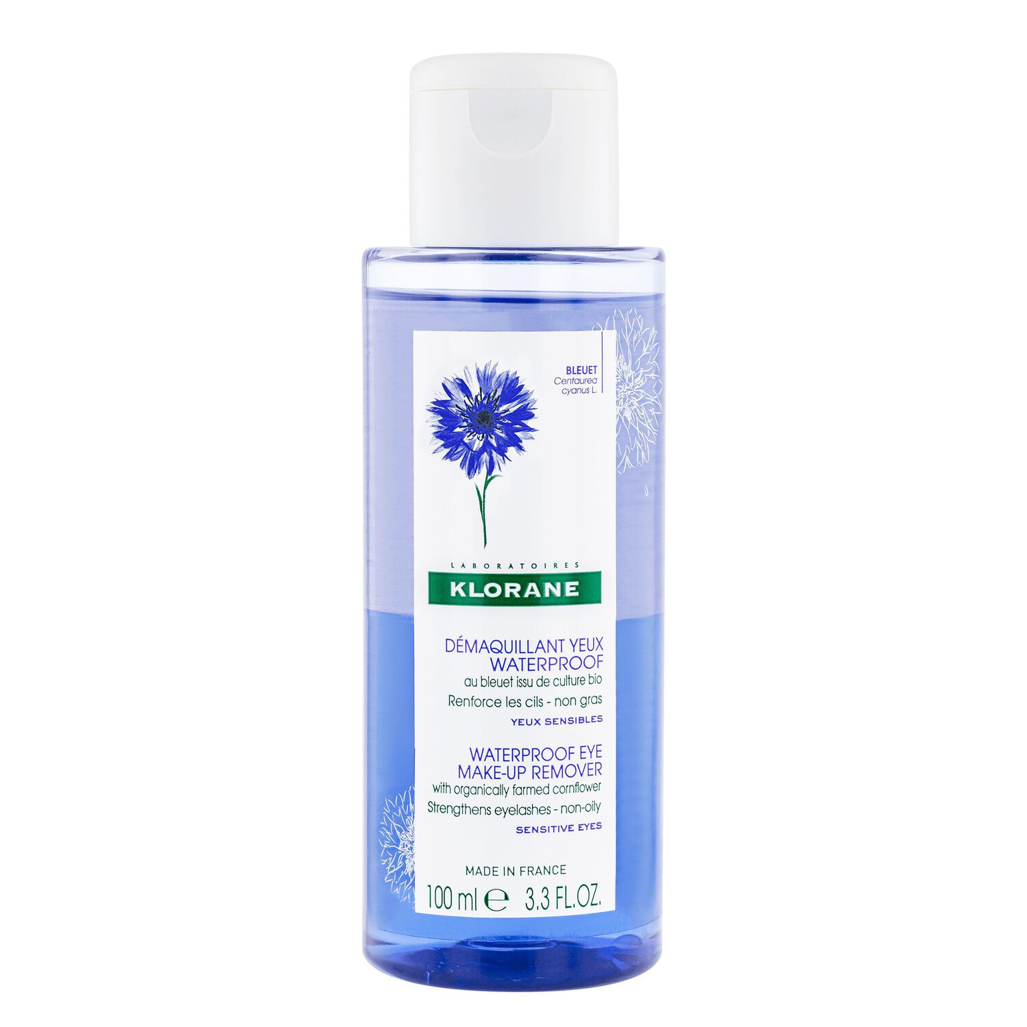 Bleuet Bio - Démaquillant Yeux waterproof - 100 ml