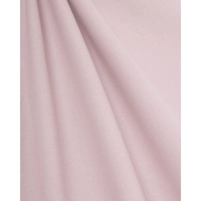 Juego de sábanas algodón rosa