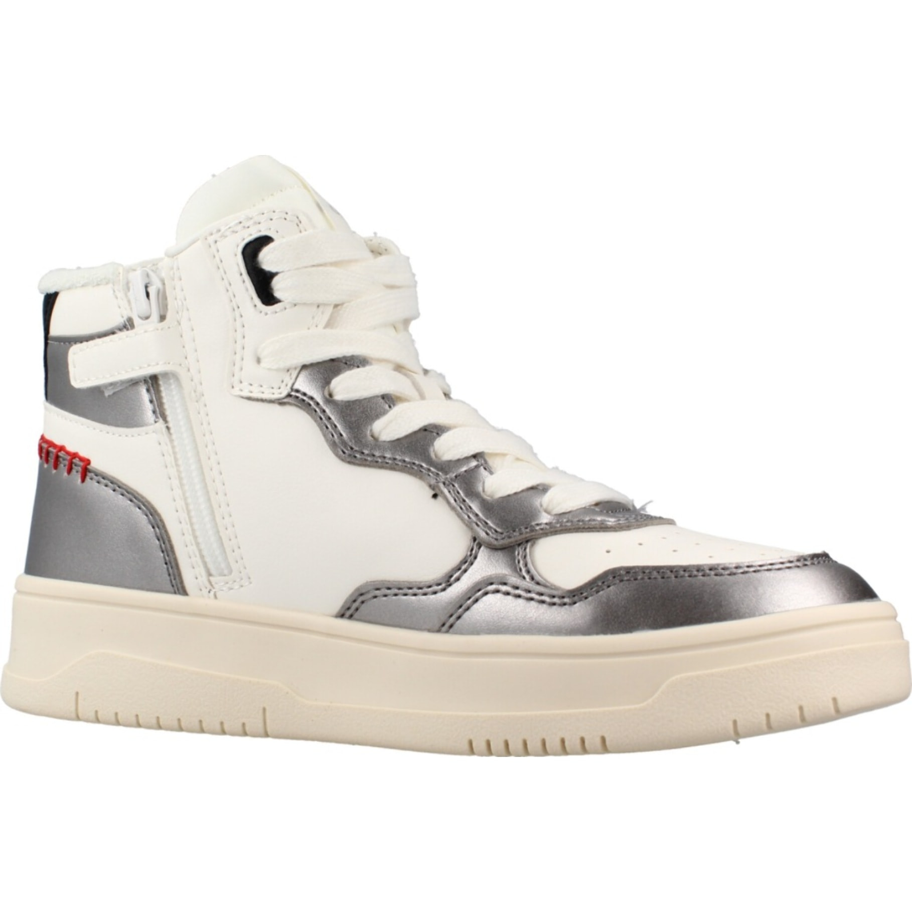 Zapatillas Niño de la marca GEOX  modelo J56NLA 054AJ BLANCO