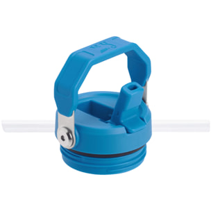 Botella de agua Isotermica Con Pajita - 0,47L - ICEFLOW™ BOTTLE FLIP STRAW 2.0 - Azure