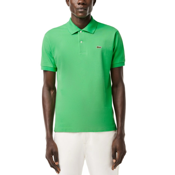 CAMISETA LACOSTE L1212 SHORT SLEEVED RIBBED COLLAR S