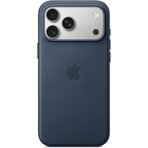 Coque APPLE iPhone 17 Pro Max MagSafe tissage Bleu