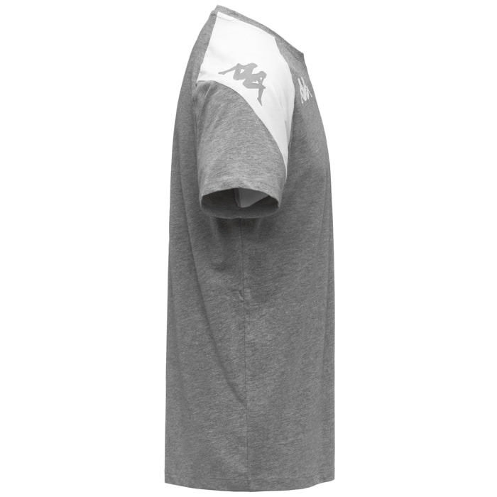 T-Shirts & Top Kappa Uomo Kappa4Football Laccio Grigio