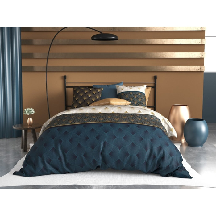 Parure Housse de Couette 3pcs  100% Coton 57fils -opal