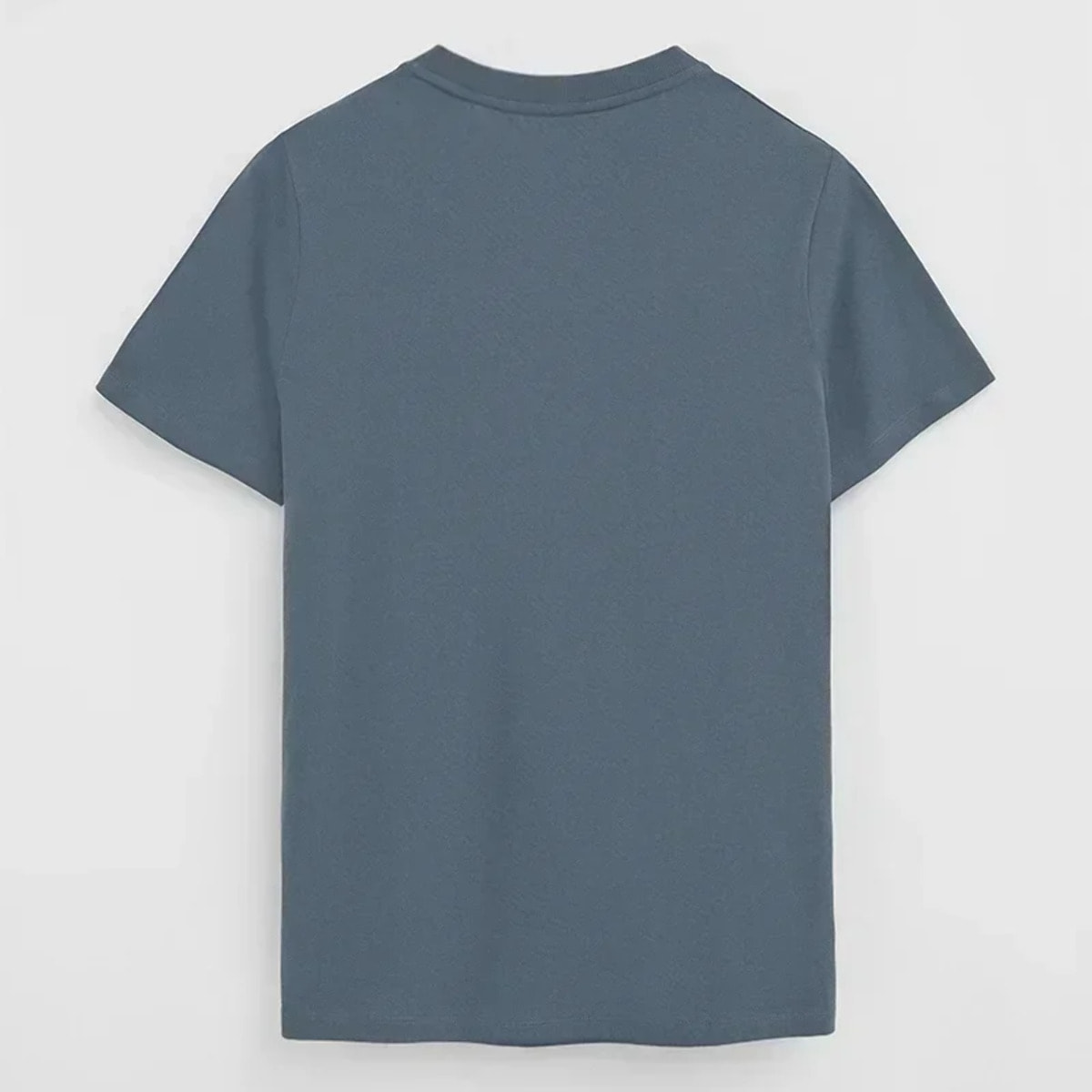 Pack hombre de cinco camisetas azul marino, gris vigoré, blanca, azul denim y azul royal de manga corta y bordado Rigby Go