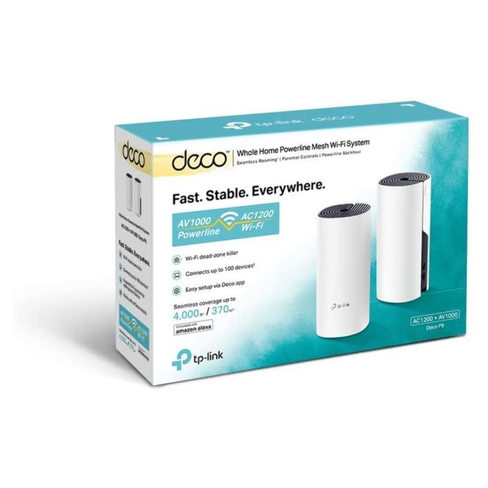 Routeur Wifi TP-LINK Déco P9 Wifi Mesh hybride AC1200 + CPL