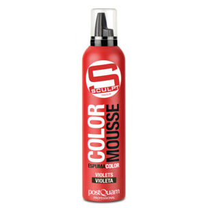 Mousse couleur violet 300 ml.