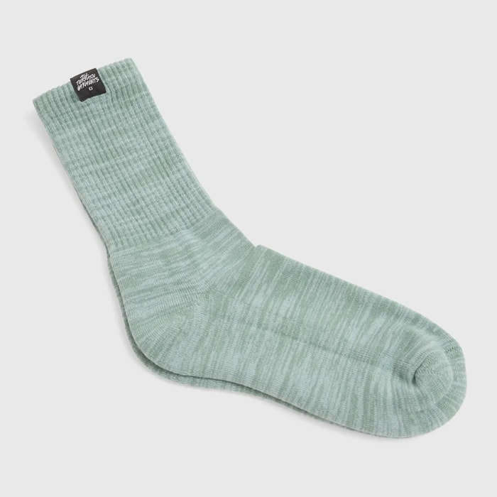 CALCETINES MELANGE SAGE