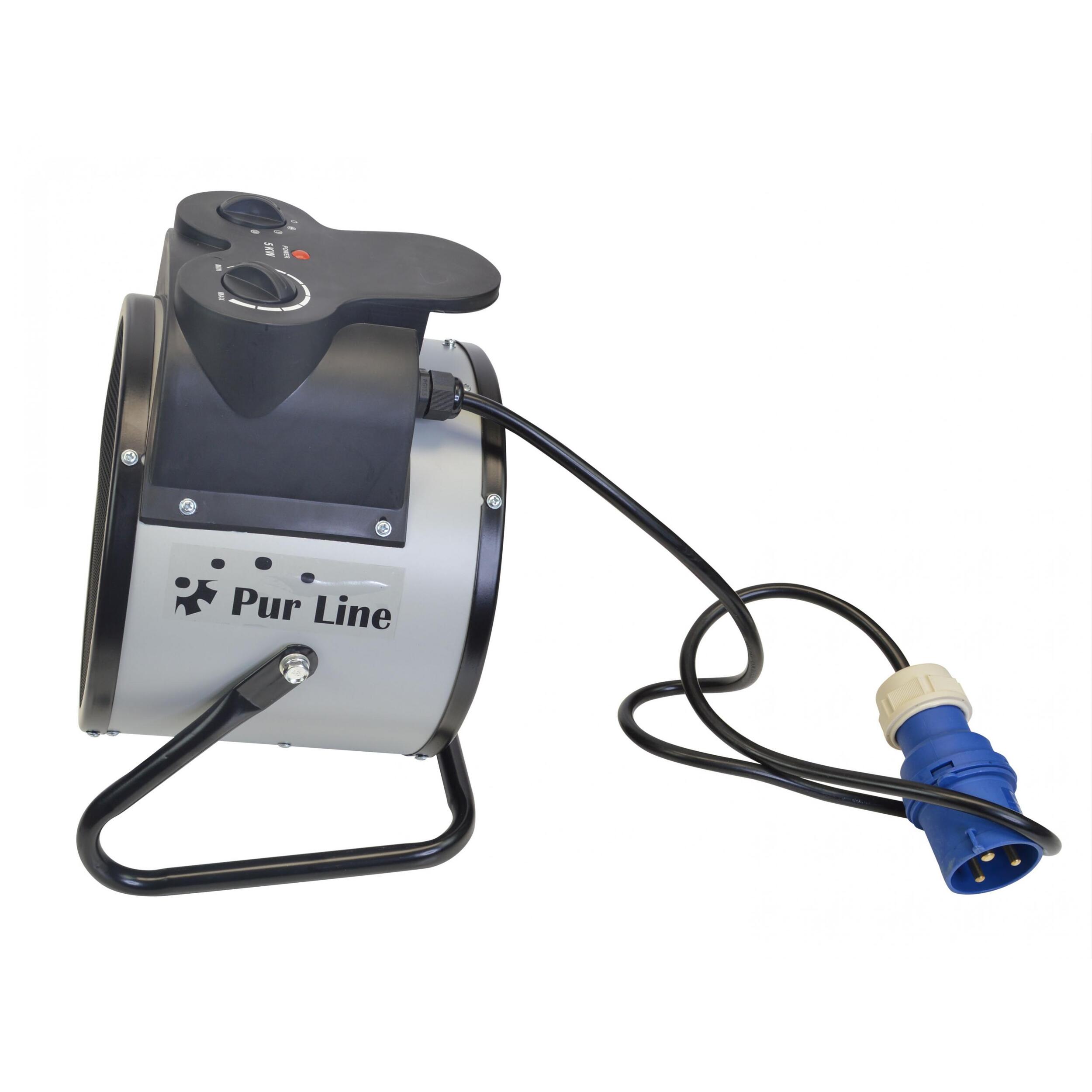 Calefactor Industrial en gris HOTI F5000 IND PURLINE 5000 W