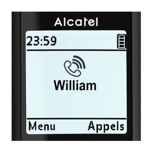 Téléphone sans fil ALCATEL F890 Voice Noir