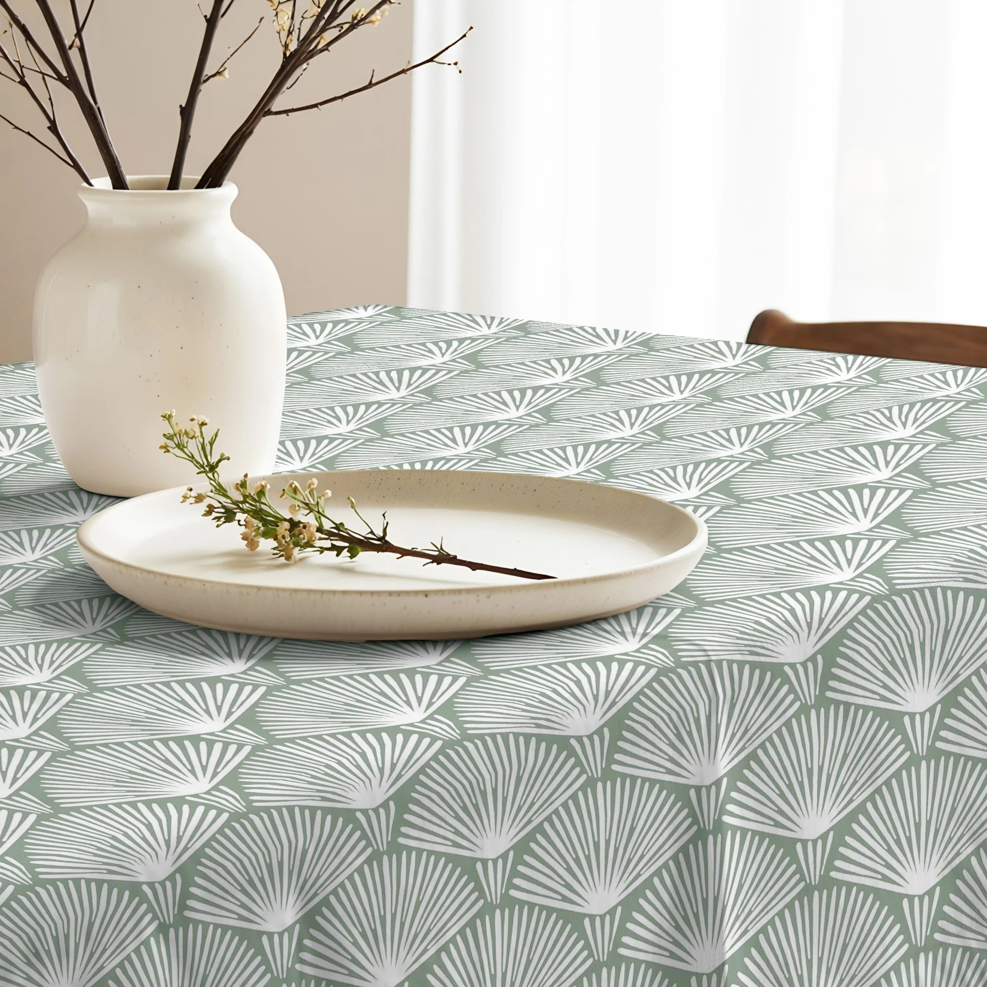 Nappe enduite ASENA 4 - 100% coton - traitement antitaches - Multicolore