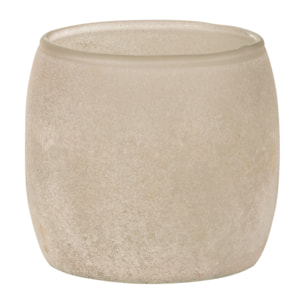 J-Line photophore Poudre - verre - rose - small - 2 pcs