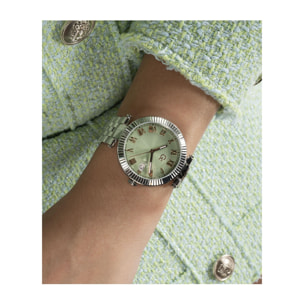 Gc Reloj De Cuarzo De Día Y Fecha Gc Flair