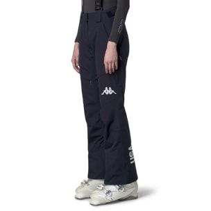 Kappa - Pantalones Mujer Azul - 6Cento 665C Us