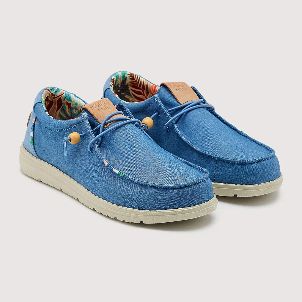 Mocasines Casual Azul - Wonder