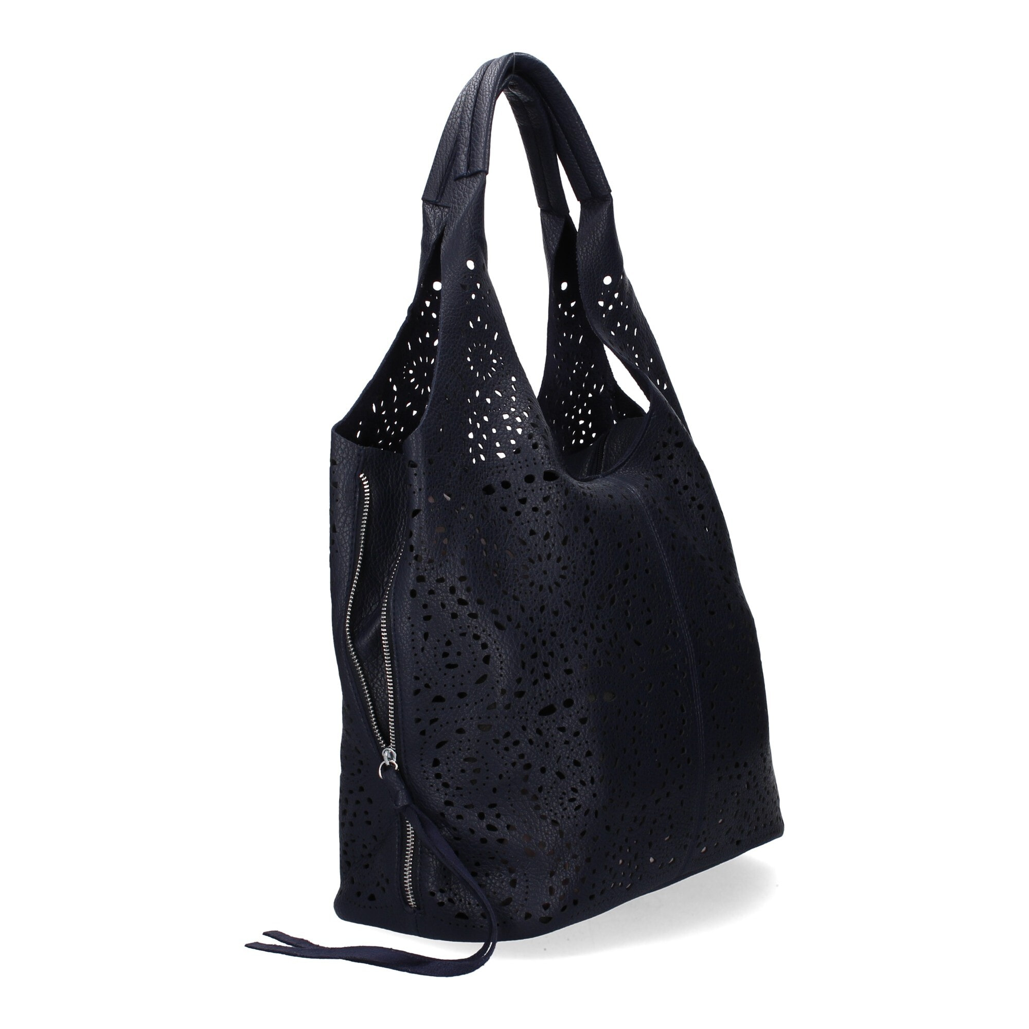 Bolso de hombro de Mujer con dos piezas, diseño moderno con detalles en los laterales