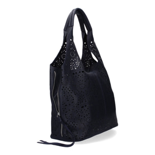 Bolso de hombro de Mujer con dos piezas, diseño moderno con detalles en los laterales