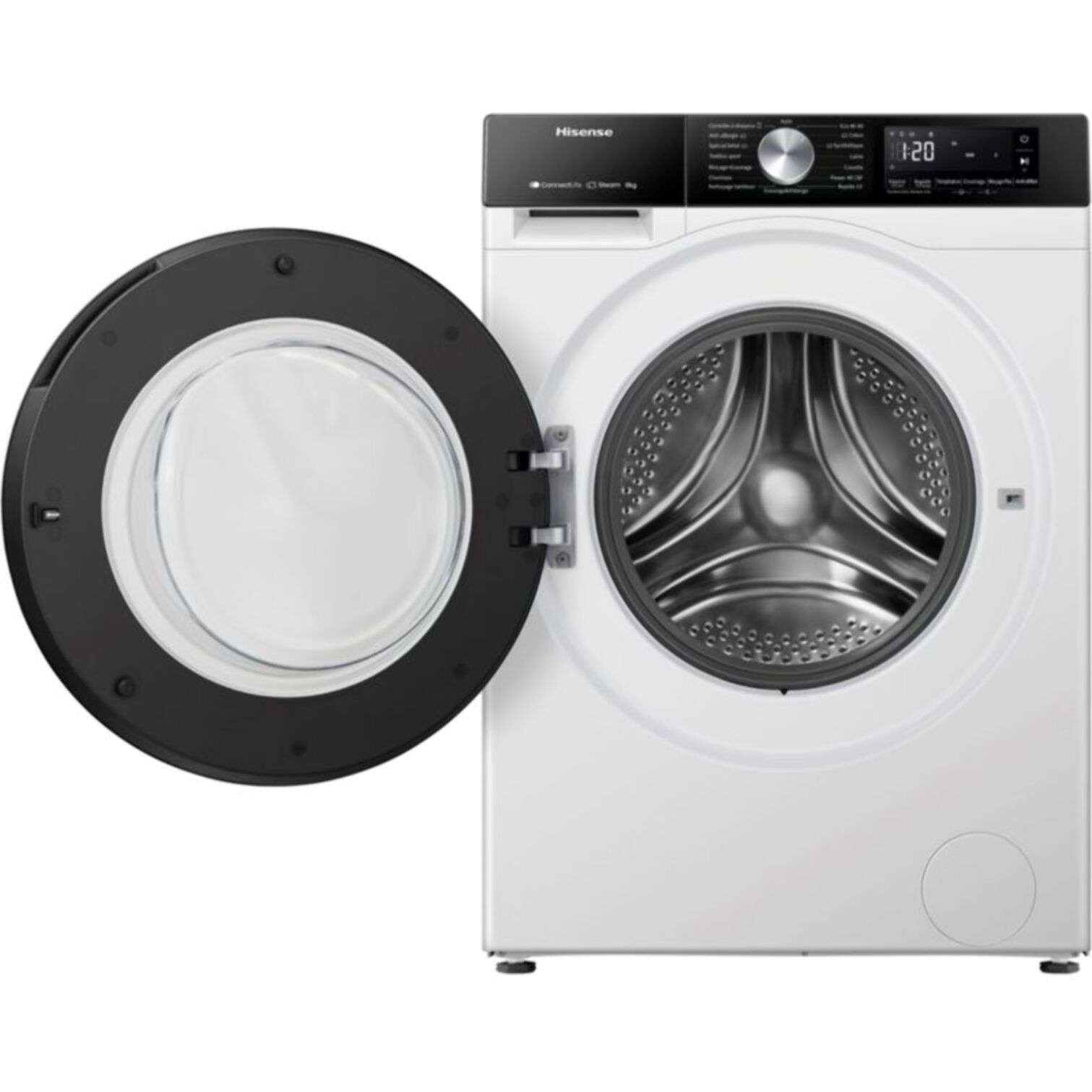 Lave linge hublot HISENSE WF3S8043BW3