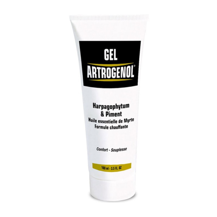 NUTRI EXPERT - Gel Artrogenol - Formule chauffante à l'Harpagophytum, piment et huile essentielle de Myrte - Souplesse & confort articulaires - Tube 100ml