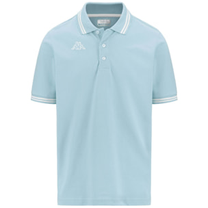 Kappa - Polo Shirts Uomo Blu - Logo Maltax 5 Mss