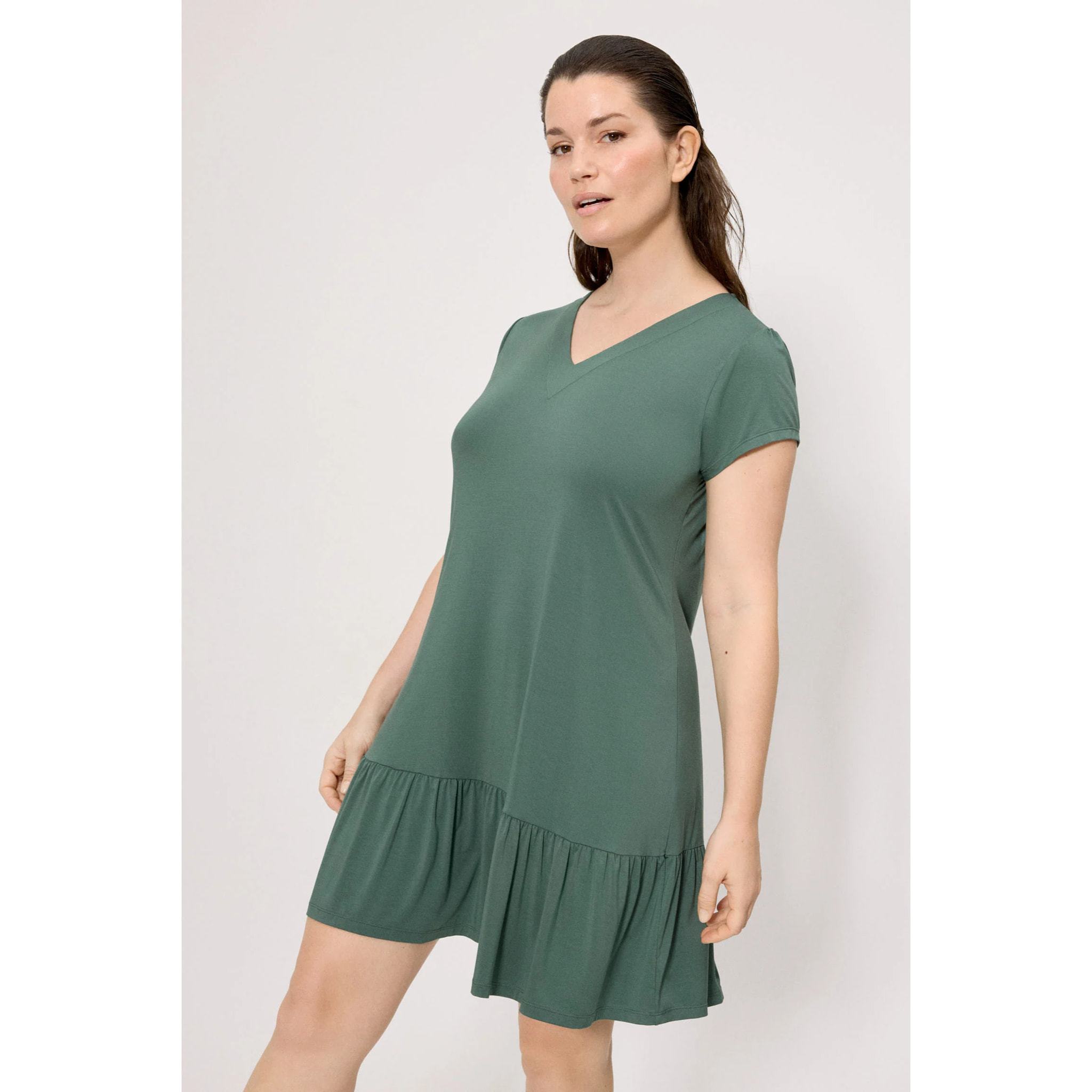 Vestito corto Verde