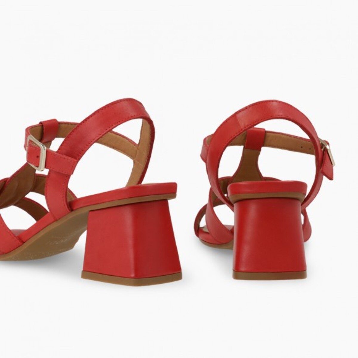 SANDALIAS ROJAS MIL5214-GO