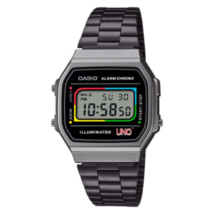 Reloj Casio A168WEUC-1AER Unisex Digital Cuarzo con Correa de Acero inoxidable