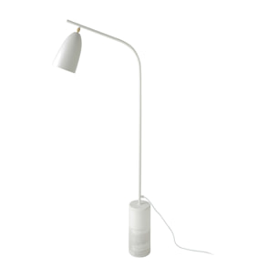 Lámpara de pie acero inoxidable 62x15x147cm